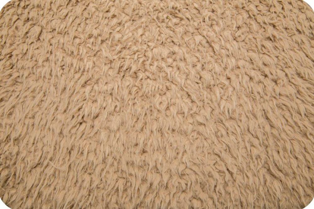 Плюш (ткань) Shan Fabrics Llama Cuddle 100х150 см, 600 г/м², Sand