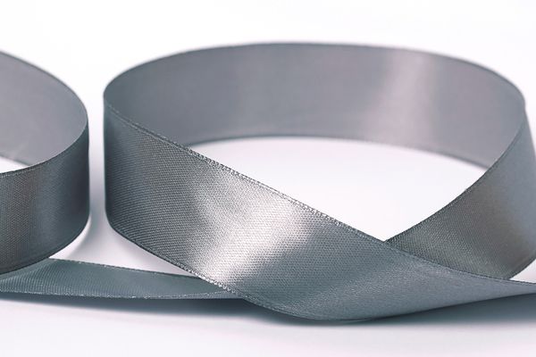 Лента атласная 1-сторонняя 25.0 мм / 33±2 метра, 139 серый, Gamma