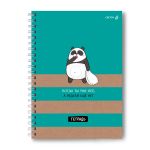 Тетрадь ученическая общая, выборочный УФ лак, A4 80 л. на гребне 65 г/м², белизна 100 %, 4 шт, клетка, 01241 В жесть утра, Светоч Т128