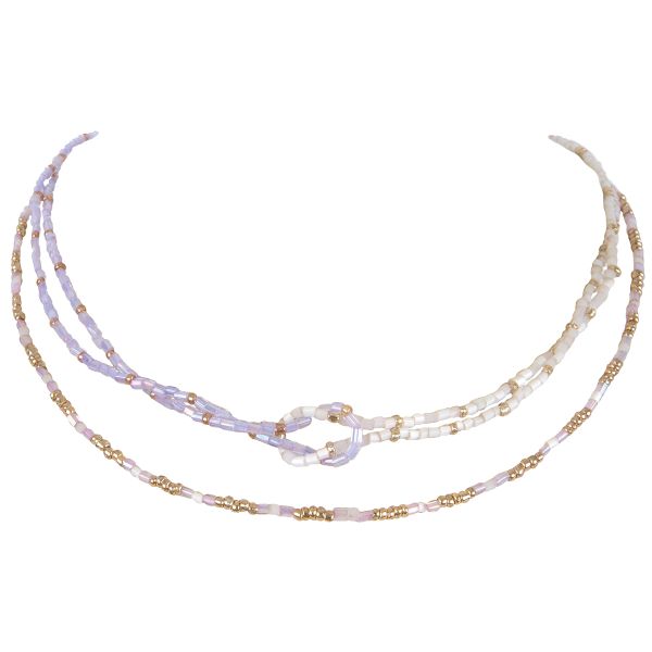 Набор для бисероплетения Klart 11-502, Чокеры. Сиреневый орнамент