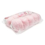 Пряжа Троицкая Кроха / уп.10 мот. по 50 г, 135 м, 180 светлая бегония