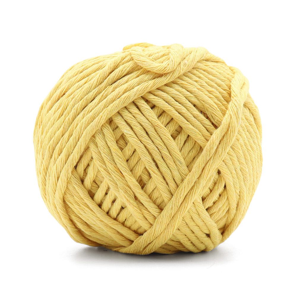 Шпагат х/б ⌀2-3 мм, 50 м, 1500 текс, желтый, 70098