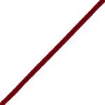 Шнур отделочный сороконожка ⌀5.0 мм / 30 метров, бордо, С873