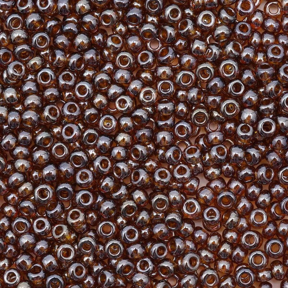 Бисер Preciosa прозрачный жемчужный, 10/0 (16110), круг. отв., 500 г