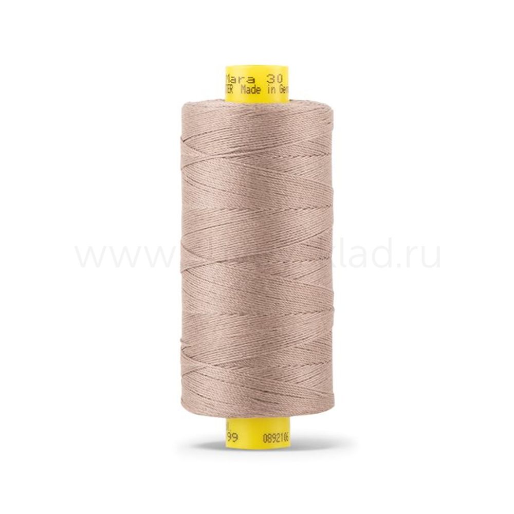 Нить отделочная Gutermann Mara 30/2, 300 м, 702404, 199 мускатный орех, 1 шт