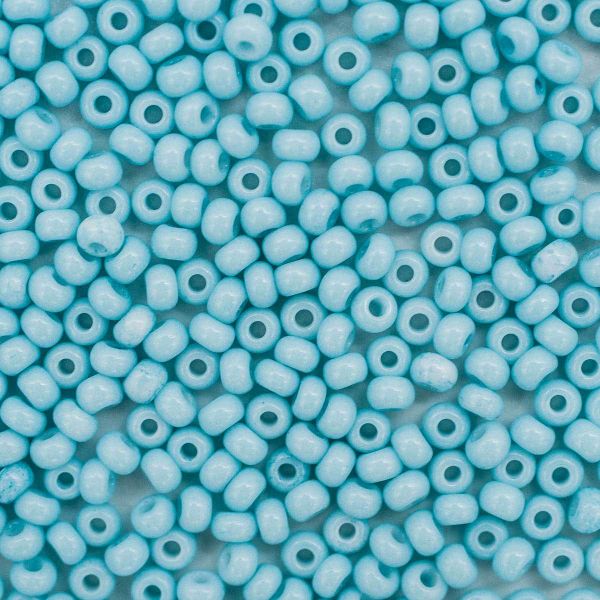 Бисер Preciosa мелованный solgel окрашенный, круг.отв, 500 г, (03233)331-19001-10/0