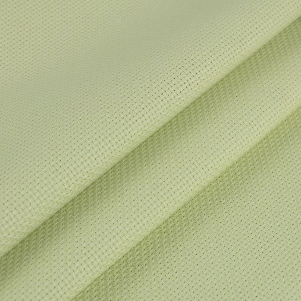 Канва Aida 14 ct, 50х50±2 см, салатовый, Gamma