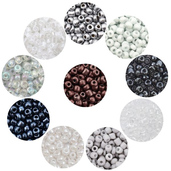 Набор бисера №2 (бисер, рубка) в тубе, 10 цветов, Astra&Craft