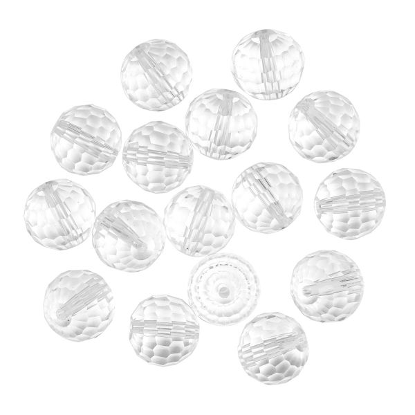 Бусины стекло ⌀10 мм, 16 шт, Astra&Craft, 802