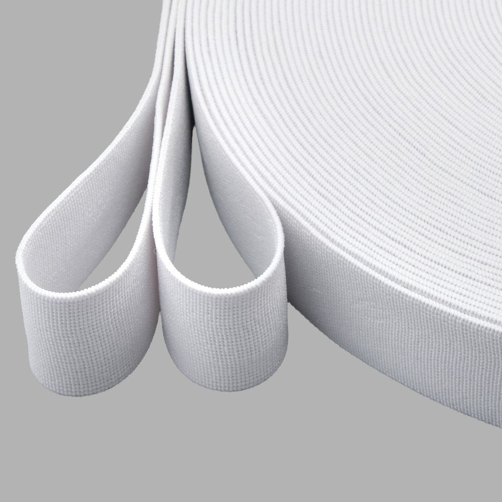 Резинка башмачная 30.0 мм / 25 метров, белый