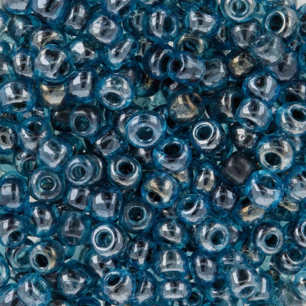 Бисер Zlatka 8/0 (2.9 мм), 100 г (10х10 г), №2223 синий, GR