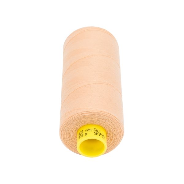 Нитка особо тонкая Gutermann Mara №150 (150/2), 1000 м, 713953, цв. 979 абрикосовый, 1 катушка