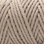 Пряжа YarnArt (ЯрнАрт) Macrame Rope 3мм / уп.4 мот. по 250 г, 63м, 768 кофе с молоком