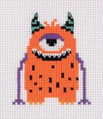 Набор для вышивания нитками Klart, Монстрик