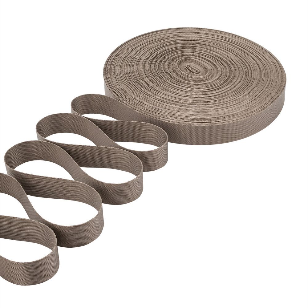 Стропа (ременная лента) 25 мм / 45.72 метра, [11.19 г/пог.м], 77 коричнево-хаки, 3Al356