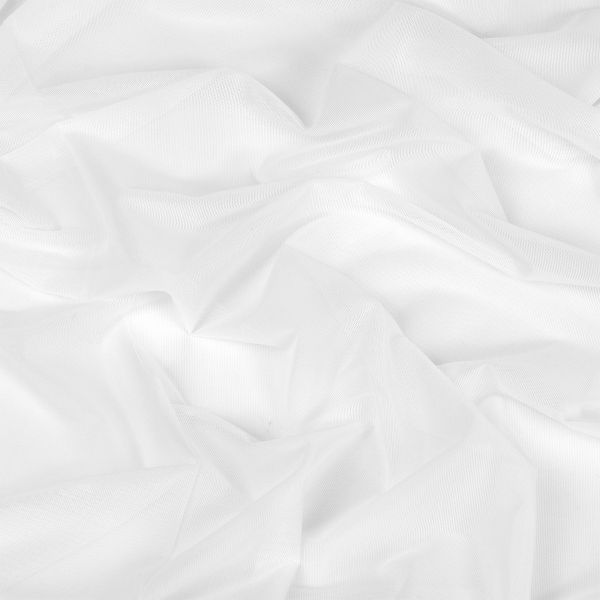 Сетка бельевая эластичная 80 г/м², шир.160 см / 50 метров, 001 белый /068.001/