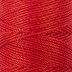 Нитки для кожи вощёные (полиэстер) 0.45х, 40 м, 1 катушка, 005 красный, LC-005 Промысел