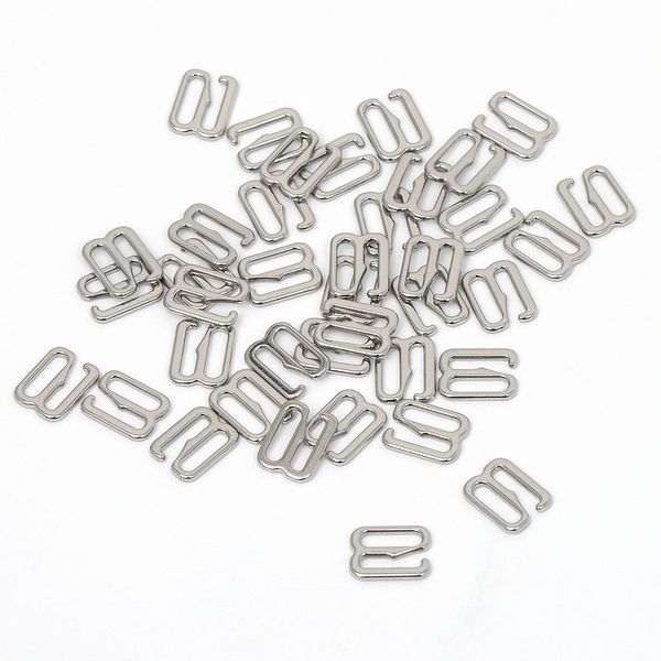 Крючки для купальника металл 8.0 мм, никель, 1000 шт