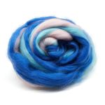 Шерсть для валяния Камтекс Лента для валяния п/тонкая 1х50 г, (25-28 мкр), 2.1 м, меланж 16 415