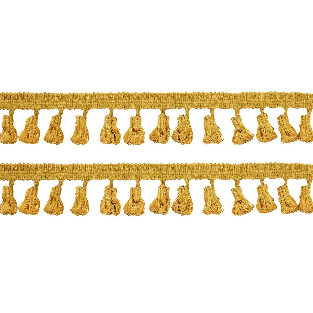 Бахрома отделочная 50.0 мм / 10 метров, с кистями 253 бронза