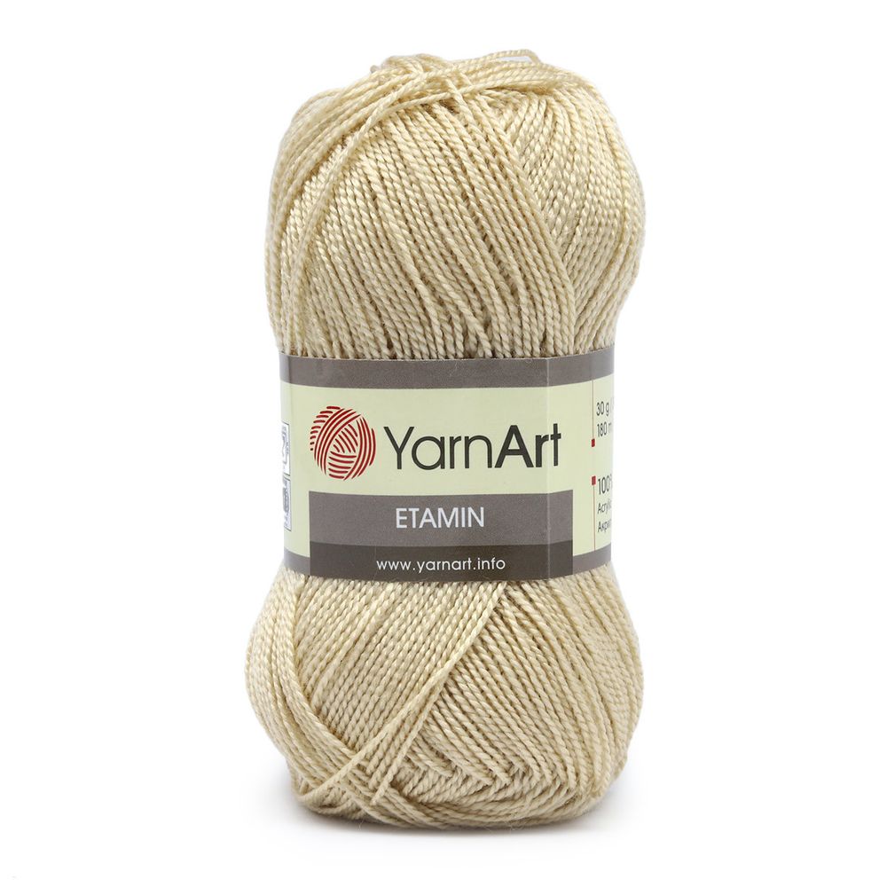Пряжа YarnArt (ЯрнАрт) Etamin / уп.10 мот. по 30 г, 180м, 448 бежевый /TOS/