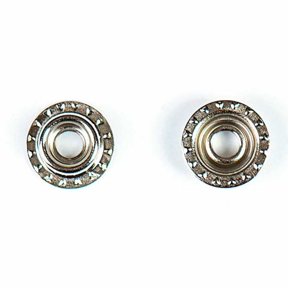 Часть кнопки Дельта (O-образная) ⌀14 мм (C-часть), никель, 100 шт