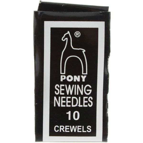 Иглы ручные для вышивания и бисера №10,25 шт, Pony