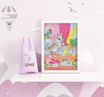 Картина по номерам Фрея, Котик-охотник 29.5х20.5 см