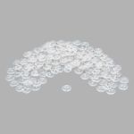 Пуговицы 2 прокола 16L (10мм), пластик (Clear (прозрачный)), NE61, 144 шт