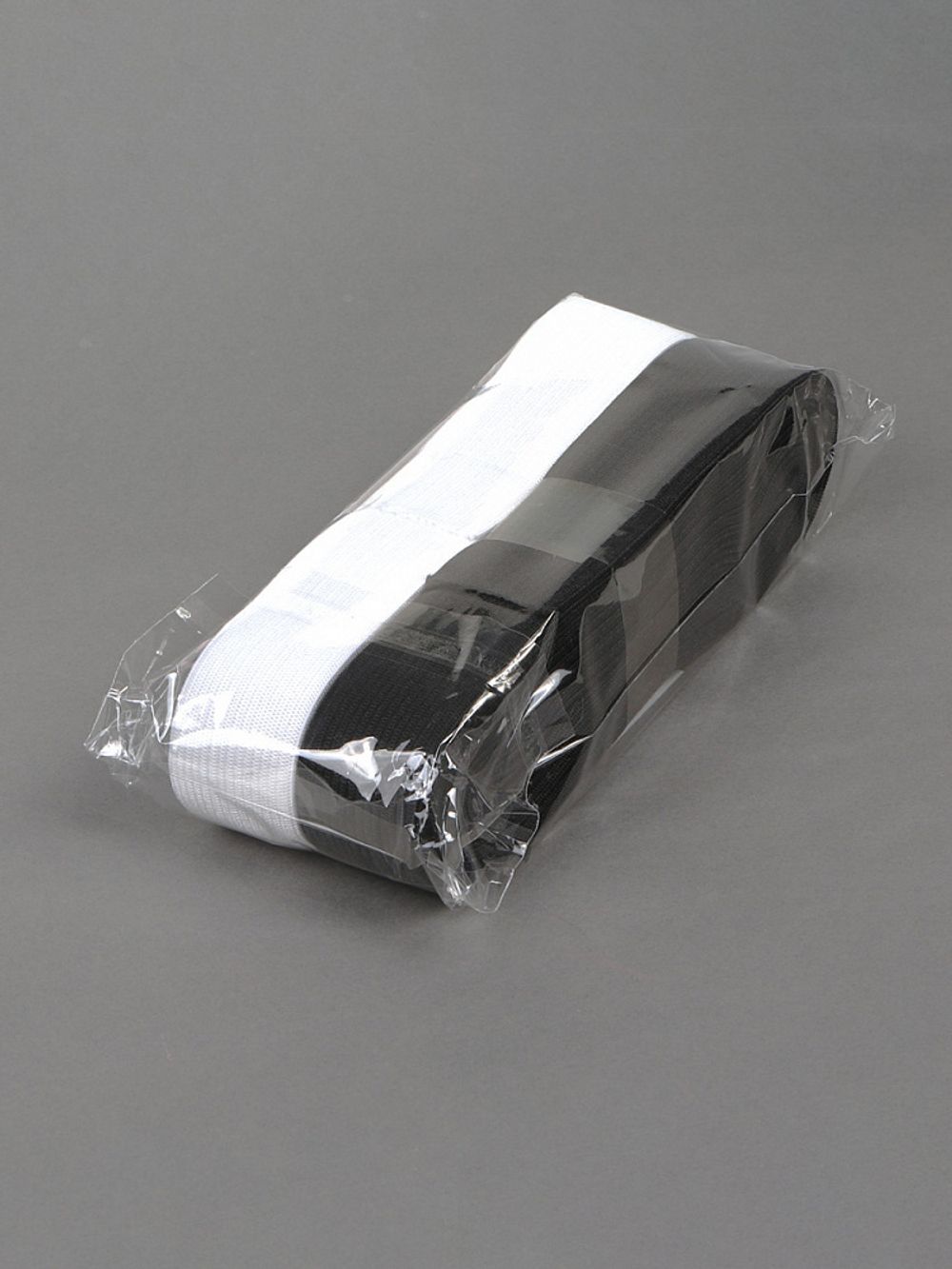 Резинка вязаная 30.0 мм / 2 шт по 10±1 метров, 3.9 г, белый+черный, набор