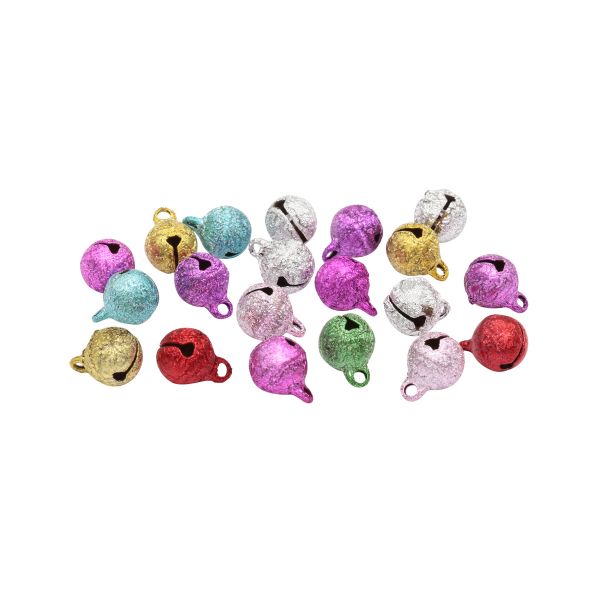 Бубенчики 05 мм, 20 шт, ассорти