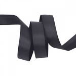 Лента репсовая (в рубчик) 20.0 мм цв. 077 т.серый уп.22.86м (±1м)