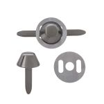 Пукля 12х12х7.5 мм, 50 шт, т.никель, К3130Д