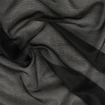 Дублерин эластичный 40 г/м², черный, шир.150см, 100м