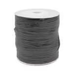 Шнур вощеный ⌀2.0 мм / 100 метров, цв.С301 т.серый
