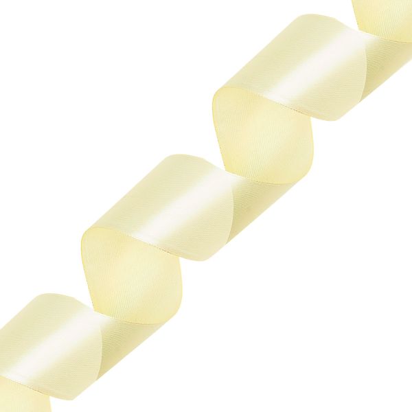 Лента атласная 1-сторонняя 50.0 мм / 22.5±1 метров, М, 3004 св.кремовый, Globus