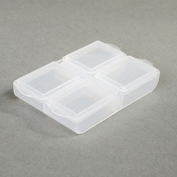 Контейнер для мелочей 6.4x4.4x1.8 см цв. в ассортименте