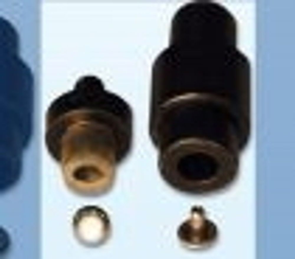 Насадка-пуансон для установки хольнитенов Protos ⌀7 мм, металл, двухсторон ГР, 868555