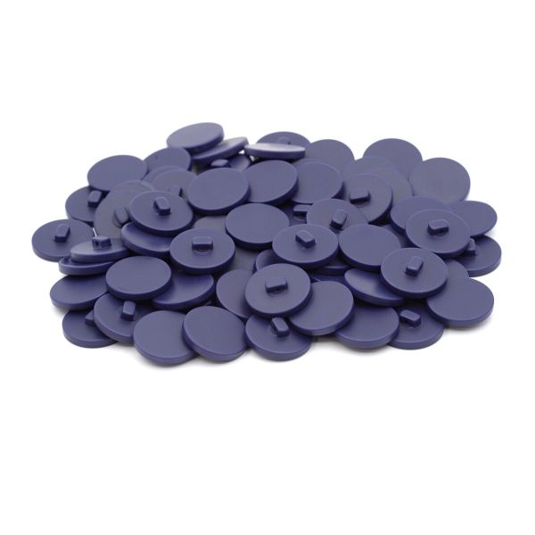 Пуговицы на ножке 36L (23мм), пластик (Navy (т.синий матовый)), 72 шт, CN K-33