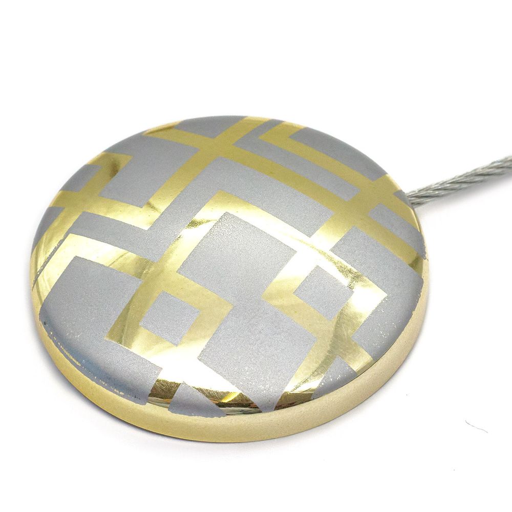 Клипсы для штор магнитные с тросом, 30см ⌀45, 2П3