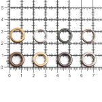 Люверсы с инструм. для устан., 60 компл., ⌀8 мм, мультиколор Hobby&Pro, 100394