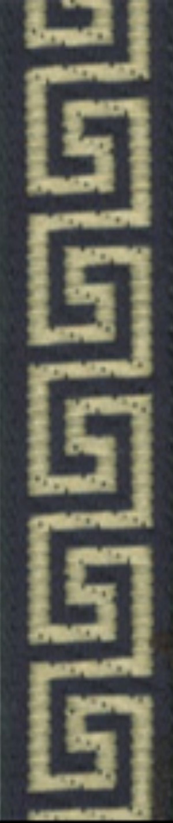 Лента (тесьма) жаккардовая 16.0 мм / 10±0.5 метров, т.синий (т.голубой), Gamma TRJ-03