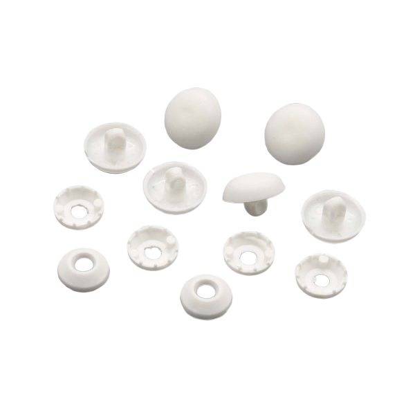 Пуговицы обтяжные ⌀11 мм, 6 шт, Pony