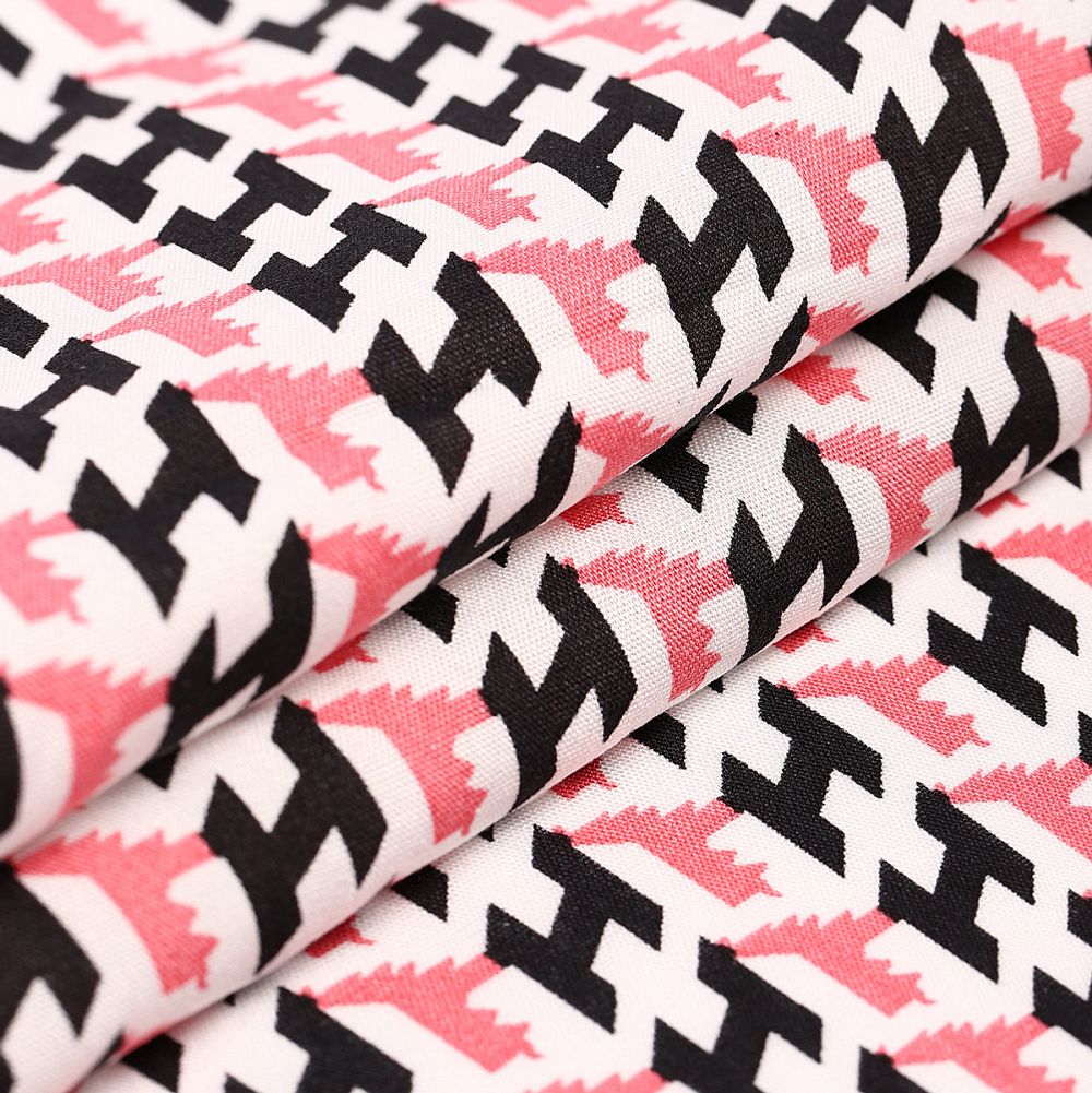 Штапель 90 г/м², 145 см / 2 метра, TBY.Vi.pr.E1346.6.2, цв.06 розовый