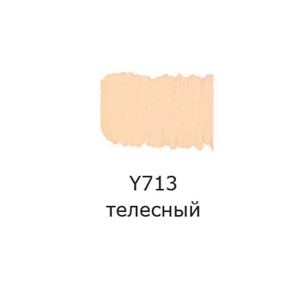 Маркер акриловый 2 мм, перо круглое, 10 шт, Y713 телесный/bodily, AMV-01 Vista-Artista