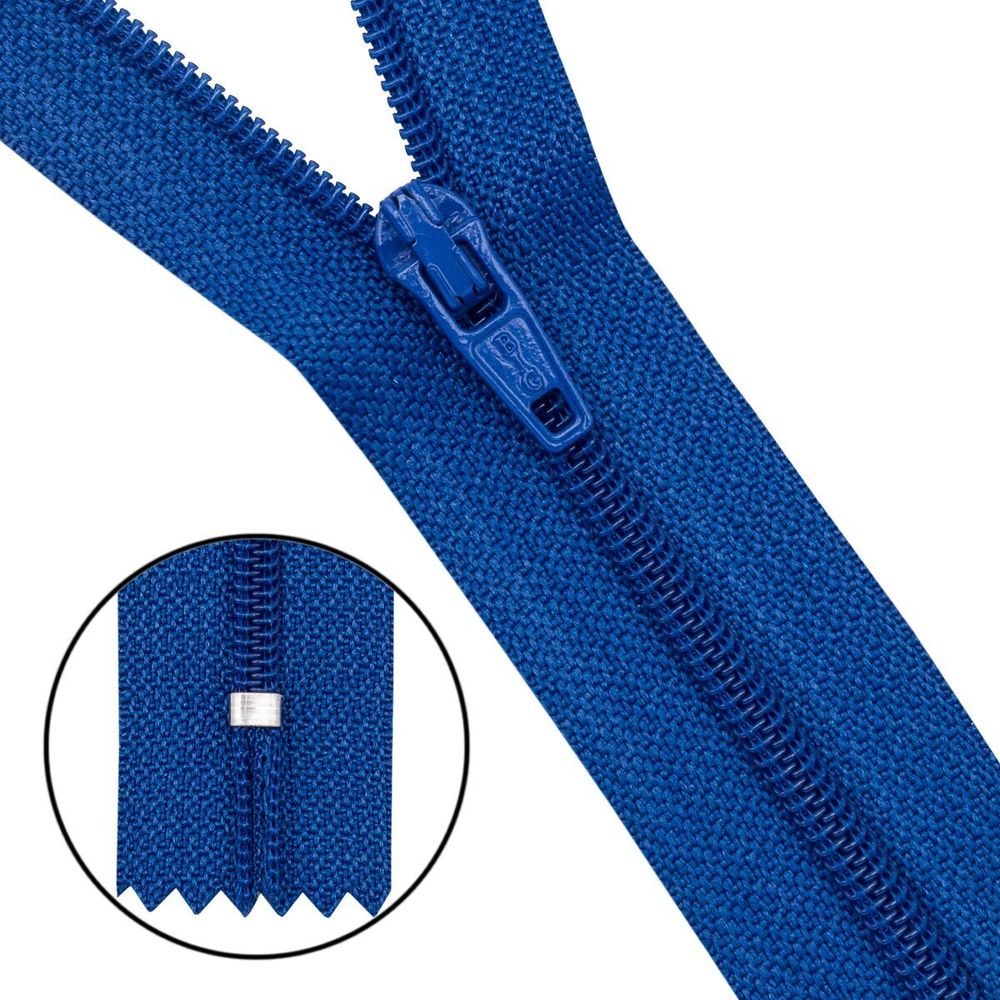 Молния спираль (витая) Т3 (3 мм) 1 зам., н/раз., 20 см, автомат, вас, 30105, 10 шт