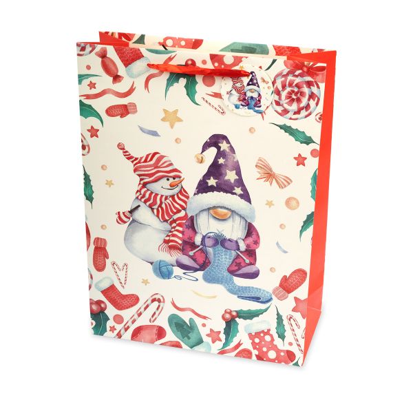 Пакет подарочный 210 г/м², 30х42х12 см, 12 шт, 02, Stilerra NRCL