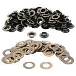 Люверсы металл ⌀13.0 мм (внутр.), h7 мм (внутр.), №28, металл, New Star, антик, уп≈100 шт