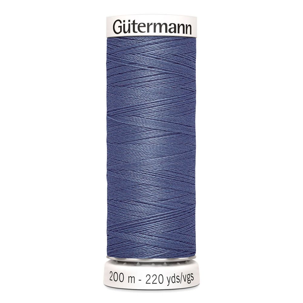 Нитки универсальные Gutermann Sew-all 100 (200 метров), 5 кат. | 521 серо-джинсовый
