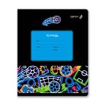 Тетрадь ученическая школьная, A5+ 18 л. на скобе 65 г/м², белизна 100 %, 20 шт, клетка, 01121 Разноцветная, Светоч Т75